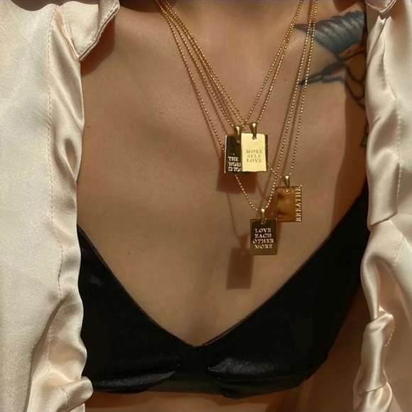 Fashion Jewelry Jewelry - 18k MORE SELF LOVE  Necklace